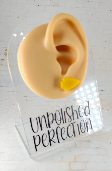 KC Chiefs Arrowhead Earrings | Acrylic Studs