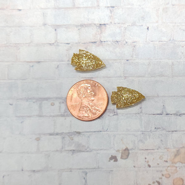 KC Chiefs Arrowhead Earrings | Acrylic Studs