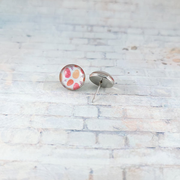 Easter Egg Earrings | 12mm Studs | Easter Stud Earrings
