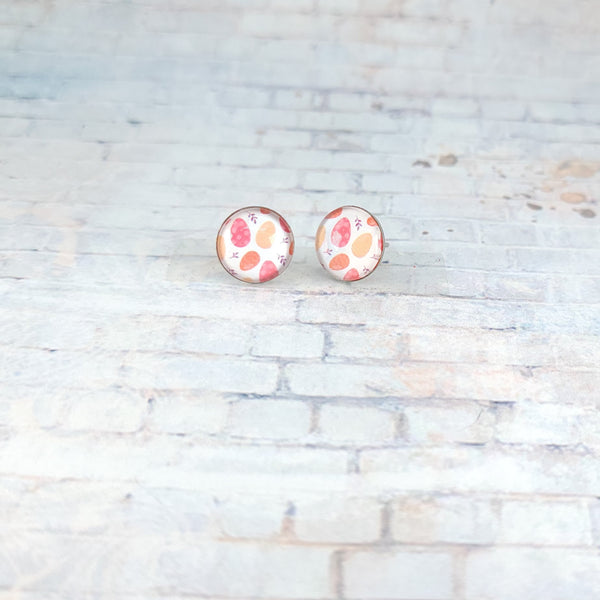 Easter Egg Earrings | 12mm Studs | Easter Stud Earrings